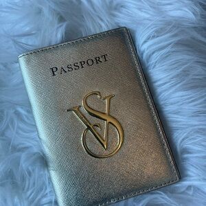 Victoria's Secret Gold Passport Holder